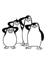 Пингвины Прапор, Рико, Ковальски и Шкипер