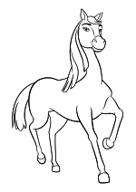 Лошадь паломино Чика Линда