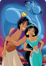 Раскраски - Мультфильм - Аладдин (Aladdin) 1992