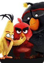 Раскраски - Мультфильм - Angry Birds в кино