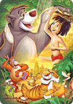 Раскраски - Мультфильм - Книга джунглей (The Jungle Book)