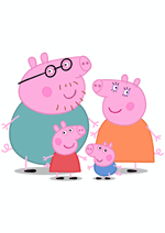 Раскраски - Мультфильм - Свинка Пеппа (Peppa Pig)