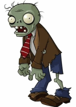 Раскраски - Видеоигра - Plants vs. Zombies (Растения против зомби)