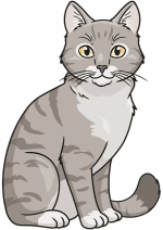 Раскраски - Животные - Коты