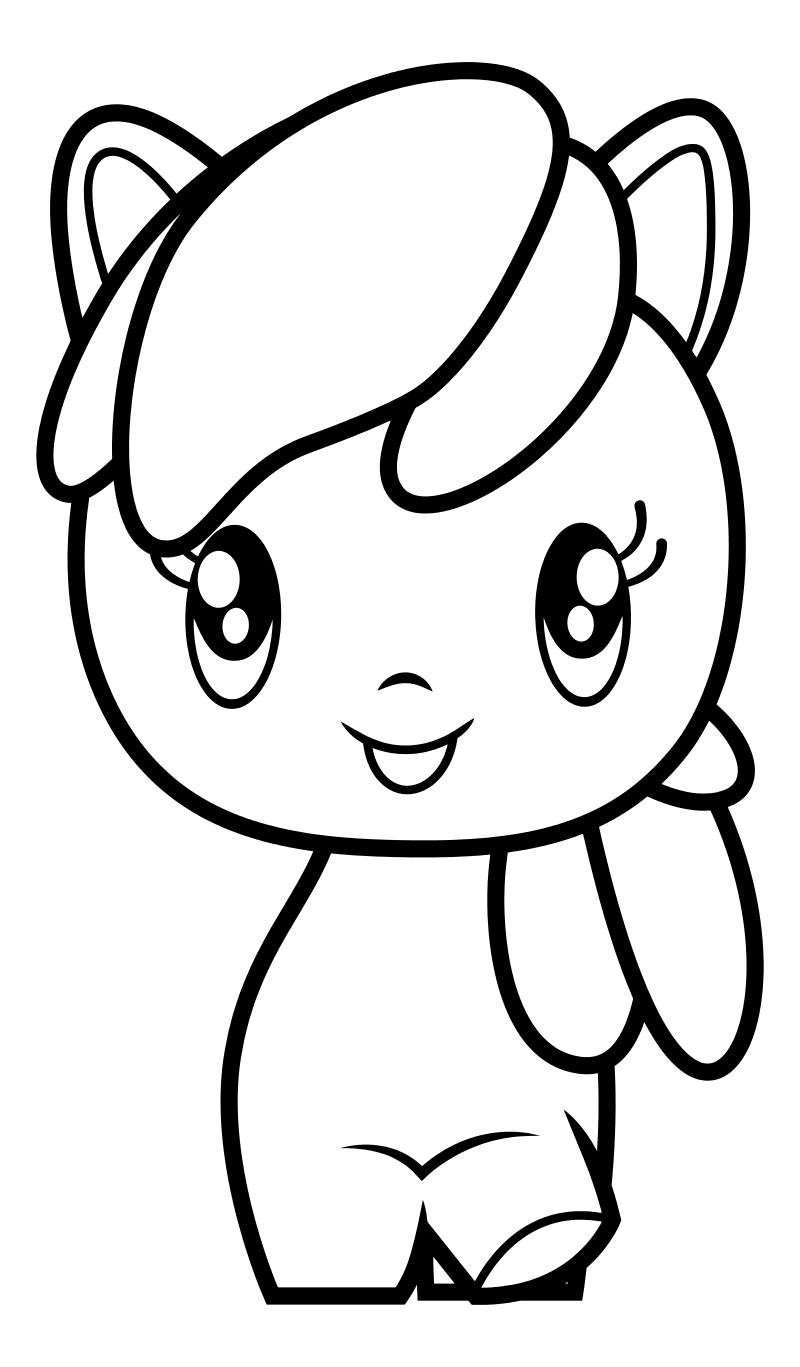 Раскраска - Мой маленький пони - Cutie Mark Crew - Поняшка Чирили