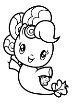 Раскраска - Мой маленький пони - Cutie Mark Crew - Морская поняшка Пинки Пай