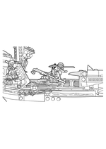 Раскраска - LEGO Ниндзяго. Мастера Кружитцу - Решающая битва на корабле Дар Судьбы