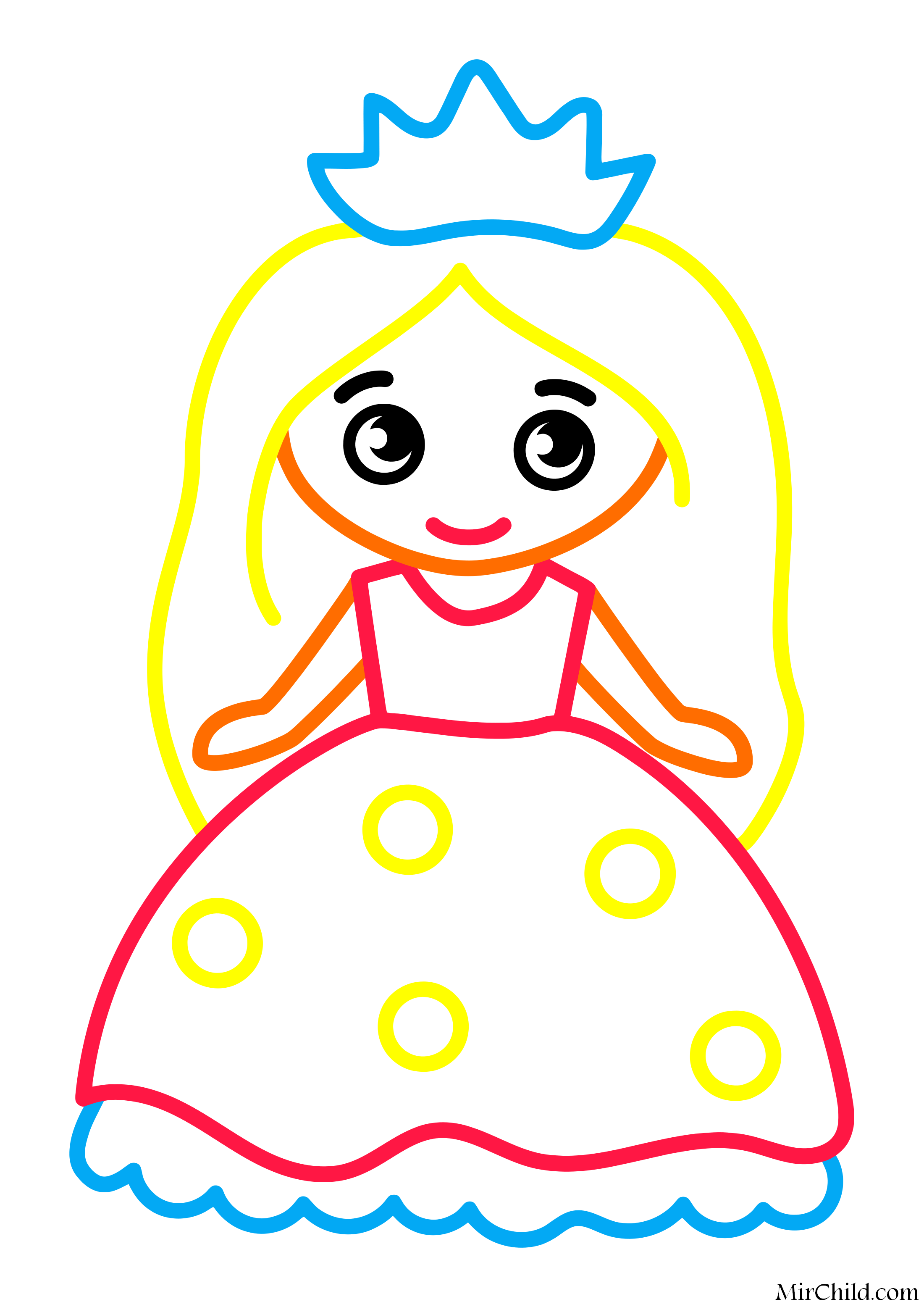 Рисуем девочку 6 лет. Раскраска для малышей принцесса. Принцесса рисунок для детей. Рисование принцессы для детей. Рисунки для девочек.