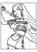 Раскраска - Кейпоп-охотницы на демонов - Мира