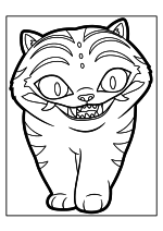 Раскраска - Кейпоп-охотницы на демонов - Простой Дерпи