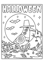 Раскраска - Кейпоп-охотницы на демонов - Сасси Хэллоуин