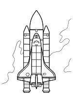 Раскраска - Ракеты - Космический челнок НАСА Discovery Раскраска - Ракеты - Космический челнок НАСА Discovery