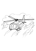 Раскраска - Вертолёты - Вертолёт Airbus Helicopters H130